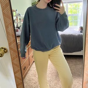 Oversized Blue Pullover